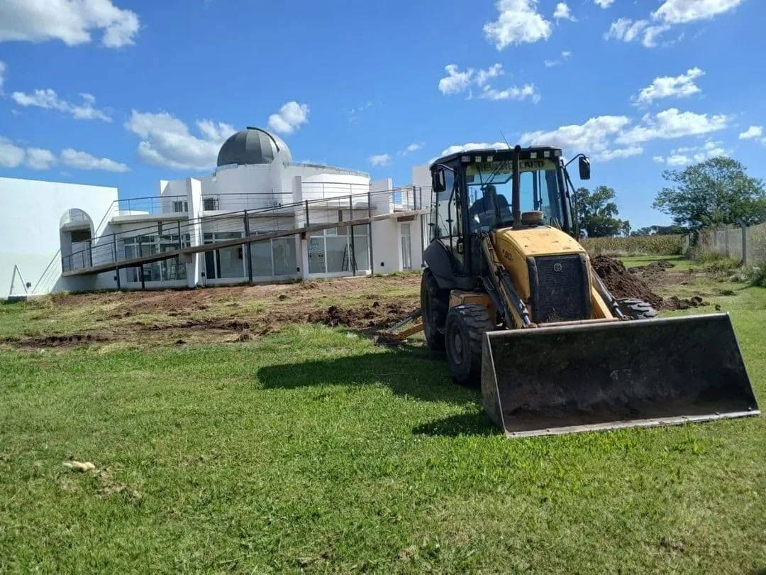 Imagen principal de la noticia TRABAJOS EN EL PREDIO DEL OBSERVATORIO